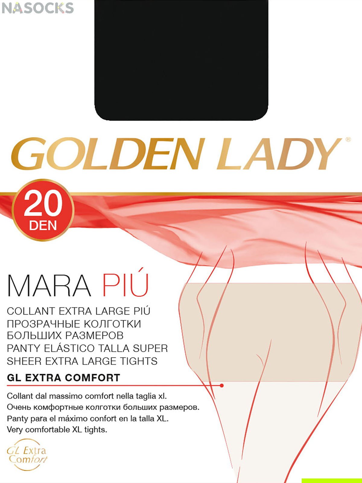 Колготки Golden Lady MARA 20 XXL - 2