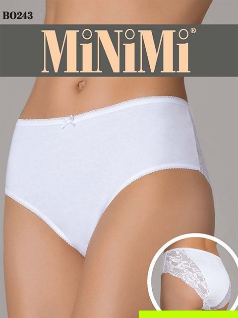 Трусы женские Minimi Basic BO243 slip maxi купить недорого в  интернет-магазине.