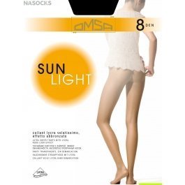 Колготки женские ультратонкие OMSA Sun Light 8 den