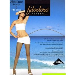 Колготки Filodoro Absolute Summer 8 den VB с заниженной талией