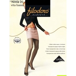 Колготки женские с заниженной талией Filodoro Ninfa 20 den Vita Bassa