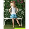 Платье детское для девочек Charmante AGQ 411313 с вышивкой - 4