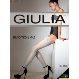 Чулки женские полуматовые Giulia Emotion 40 den