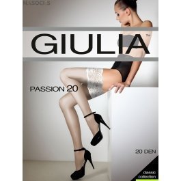 Чулки женские тонкие, матовые Giulia Passion 20 den