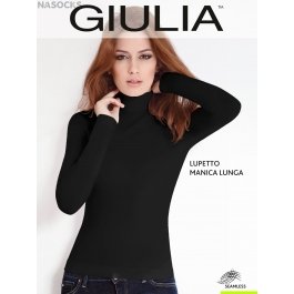 Водолазка GIULIA LUPETTO MANICA LUNGA женская бесшовная с длинным рукавом и невысокой горловиной