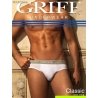 Трусы слип Griff Basic Uomo U01224 Slip Cotton - 2