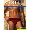 Трусы слип Griff Basic Uomo U01224 Slip Cotton - 3