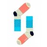 Носки Happy Socks SD01-065, серия Stripe & Dot Sock, с геометрическим орнаментом