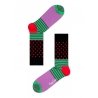 Носки Happy Socks SD01-099, серия Stripe & Dot Sock, с геометрическим орнаментом