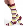 Гольфы Happy Socks SA03-035, до колена, в мелкую полоску
