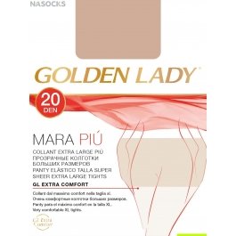 Колготки женские полиамидные, повседневные Golden Lady Mara 20 den XL
