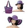 Комплект Charmante WAX 302 Rhodes женский (2 шляпы + сумка) - 2