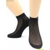 Носки Hobby Line HOBBY 564-4 носки укороченные женские х/б, однотонные, сеточка сверху