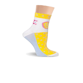 Носки женские из хлопка Super Soft, с рисунком Lorenz Д16