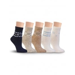 Подарочный набор женских носков, 5 пар, Lorenz Р38