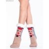 Носки Hobby Line HOBBY 30599-2 женские носки с мехом внутри новогодние
