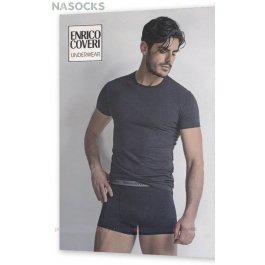 Комплект мужской Enrico Coveri Ec1679 Uomo Coord. Boxer + T-shirt