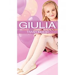 Колготки белые для девочек Giulia TRAISY 02