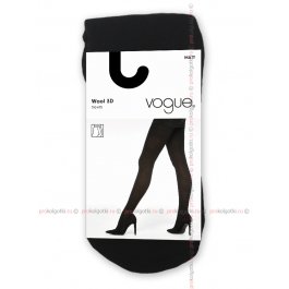 Колготки из  шерсти мериноса Vogue Art. 97005 Wool 3d