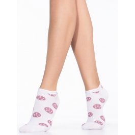 Носки хлопковые с рисунком "смайл" Giulia WS1 SOFT NEON 003