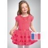 Платье PELICAN GDT346/1 для девочек от 1 до 5 лет с широкой атласной лентой