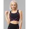 Спортивный топ из мягкой "дышащей" микрофибры Giulia TOP NEON STRIPE 02