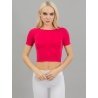 Укороченная бесшовная футболка-топ Giulia CROP T-SHIRT - 5