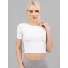 Укороченная бесшовная футболка-топ Giulia CROP T-SHIRT