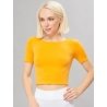 Укороченная бесшовная футболка-топ Giulia CROP T-SHIRT - 4
