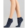 Носки короткие с рисунком "горох" Giulia WS1 BASIC 001 - 2