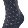 Носки мужские FALKE элегантные с шелком 12507 Silk Chain SO - 8