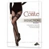 Колготки в горох с имитацией чулок Conte Seduction 20ден