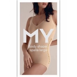 Бесшовное боди с корректирующим эффектом MY BO117 BODY SHAPER spalla larga