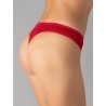 Трусы стринги женские с ажурной отделкой Minimi Basic BO211 COLORS string