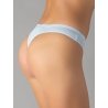 Трусы стринги женские с ажурной отделкой Minimi Basic BO211 COLORS string - 5