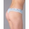 Трусы женские  "в горошек" Minimi Basic MT Pois 211 string - 7