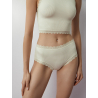 Трусики-шорты "в рубчик" женские Minimi Basic Mi 2311S French Chic panty