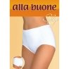 Трусы-слип женские из хлопка с высокой талией  Alla Buone 5017 - 3