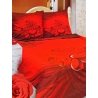 Комплект постельного белья с яркими алыми сердцами Sova и Javoronok 2-х спальный