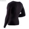 Термокофта мужская из шерсти мериносов, с длинным рукавом Guahoo 22-0340 S - 2
